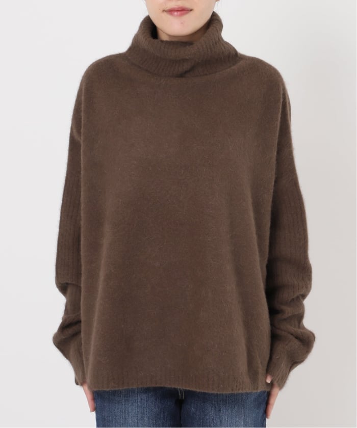 Spick &amp; Span - Spick and Span フォックスウール ロングリブタートルプルオーバー 追加予約》フォックスウールミックスロングリブタートルプル