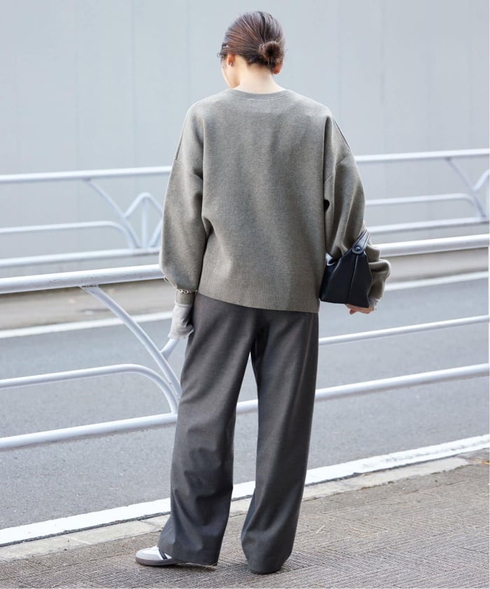未使用サガラ刺繍スウェットライクニット SLOBE IENA スローブ WEB限定カラー有り/追加予約》サガラ刺繍スウェットライクニット