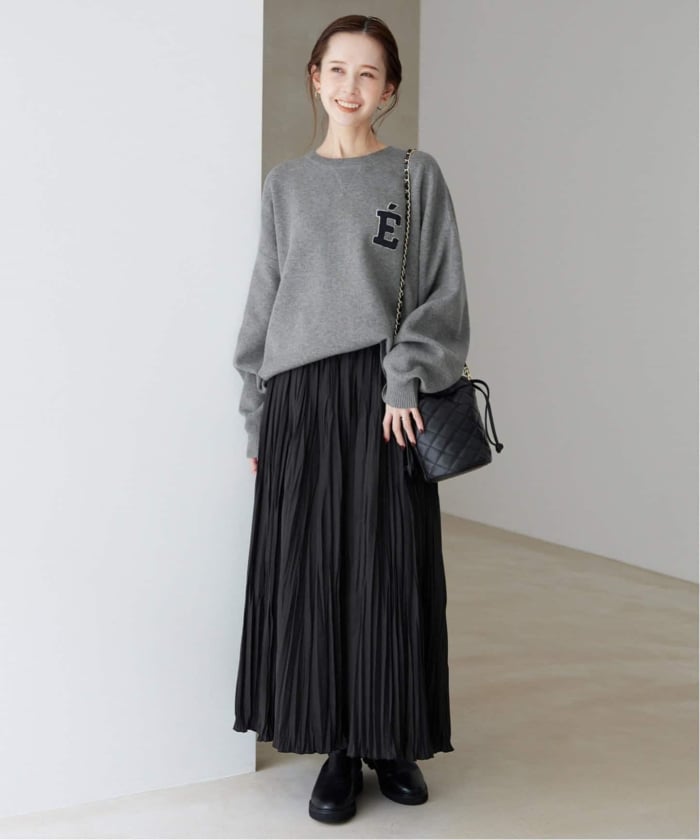 未使用サガラ刺繍スウェットライクニット SLOBE IENA スローブ SLOBE IENA｜《WEB限定/追加4》サガラ刺繍スウェットライク