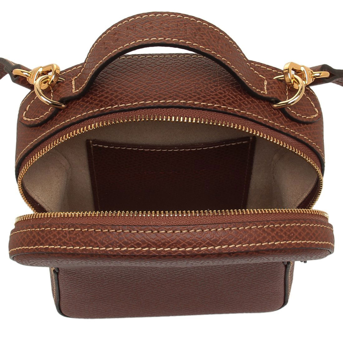 Longcha mp ショルダーバッグ ブラウン Longcha mp ショルダーバッグ ブラウン LONGCHAMP - 【美品