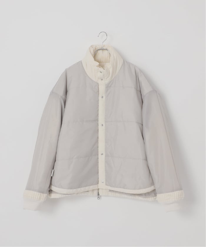 B5712■美品■セオリー 24SS ショート ニット ブルゾン ジャケット S 予約》【Deux Allures/ドゥ アリュール】オニコール レイヤード