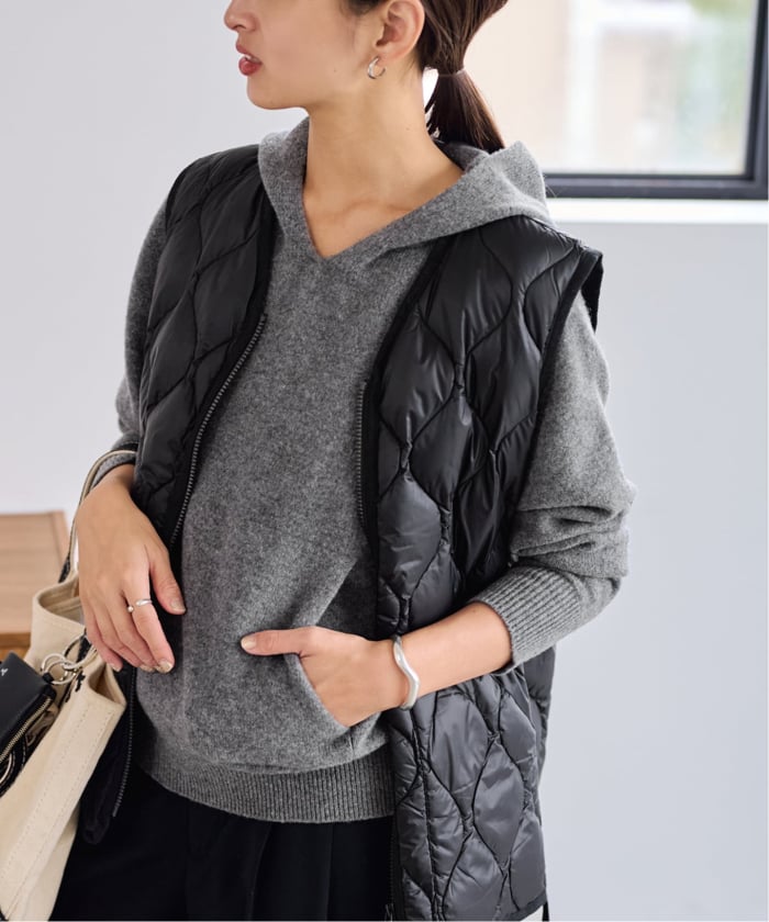 ≪追加予約≫圧縮ウールフードプルオーバー(508474835