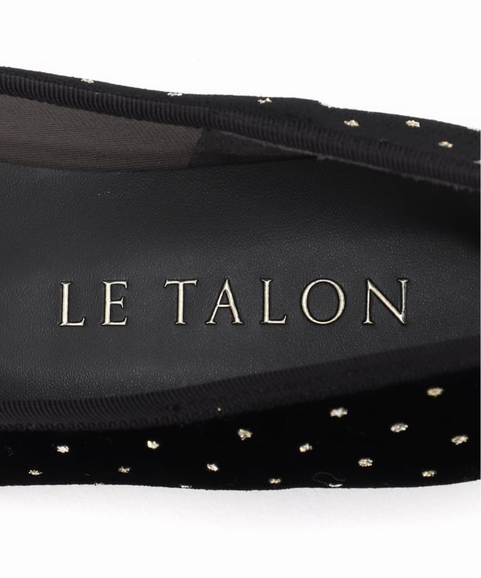 LE TALON /ルタロン/ポインテッド/グリッタードット/バレエシューズ 追加予約》ポインテッドグリッタードットバレエ(508474872) | ル