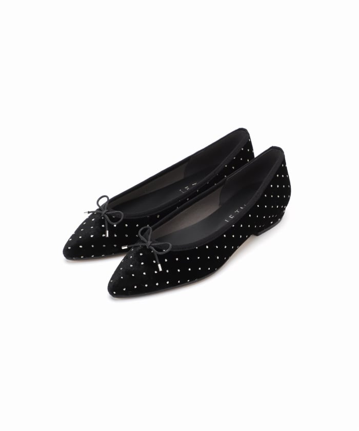 LE TALONのグリッター付きポインテッドトゥシューズ 追加予約》ポインテッドグリッタードットバレエ(508474872) | ル
