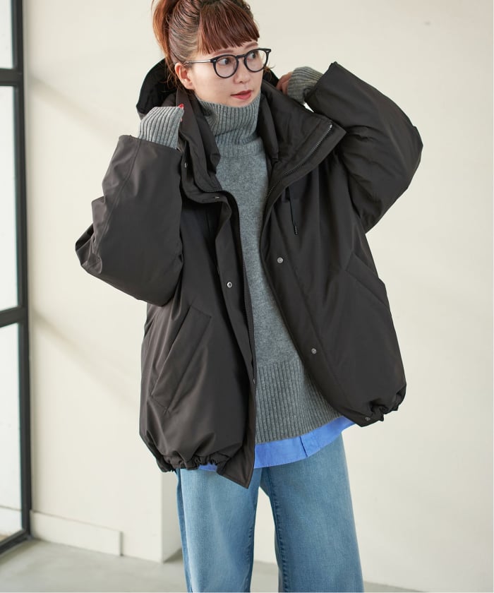 ROPEのレディース　ダウンハーフコート ROPE' ダウンコート ダウンジャケット 「LIMONTA」Thin Down