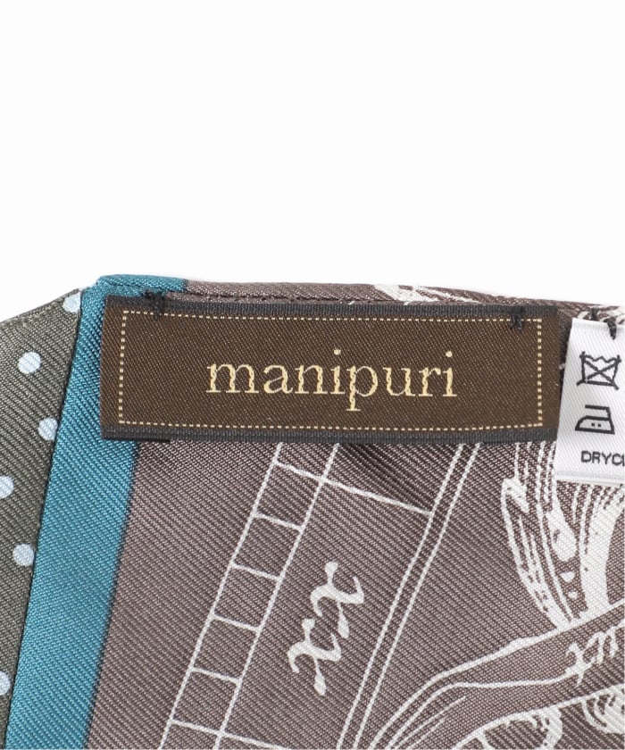 値下げ☆VERMEIL par iena manipuri マニプリ　スカーフ 楽天市場】【SALE／30%OFF】【manipuri/マニプリ】別注 ダイヤ柄