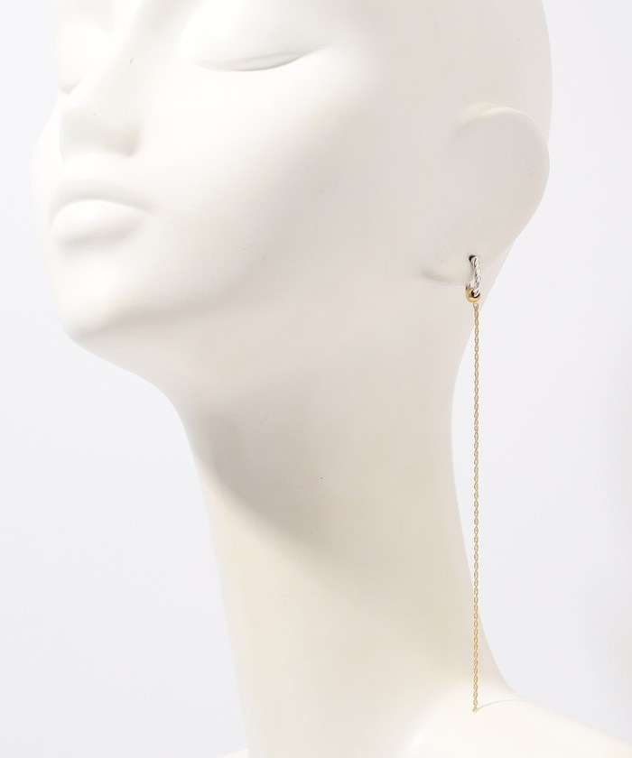 完売品 PLOW プラウ pearl chain charm wreathピアス 完売品 PLOW プラウ pearl chain charm wreathピアス - メルカリ