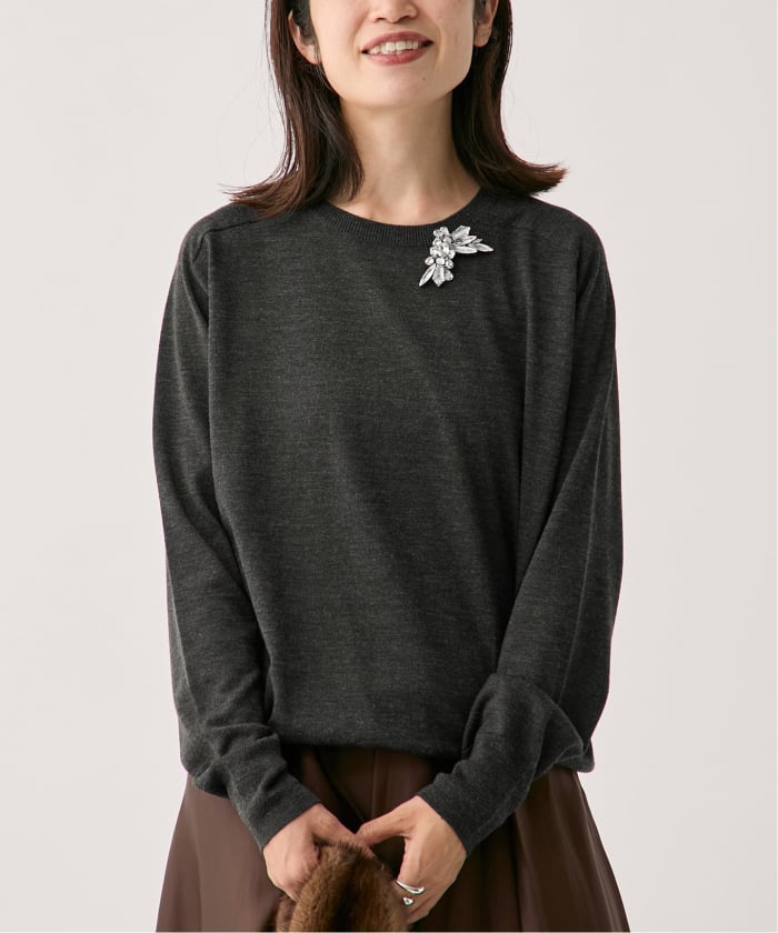 予約》GLOW wool crew knit(508477590) | ヴェルメイユ パー