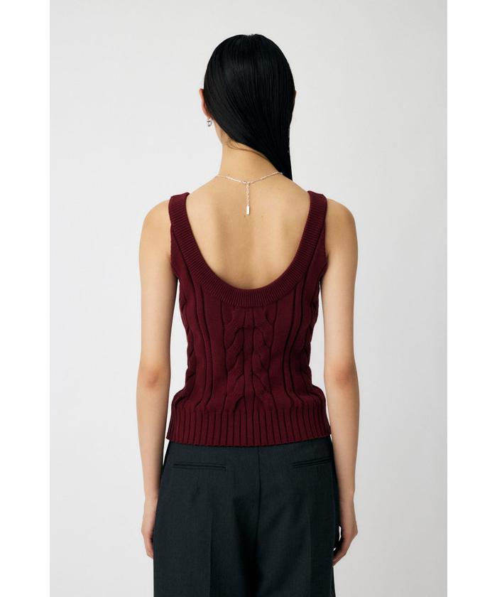 MESH KNIT キャミソール　moussy MOUSSY | MESH KNIT キャミソール (キャミソール ) |SHEL'TTER