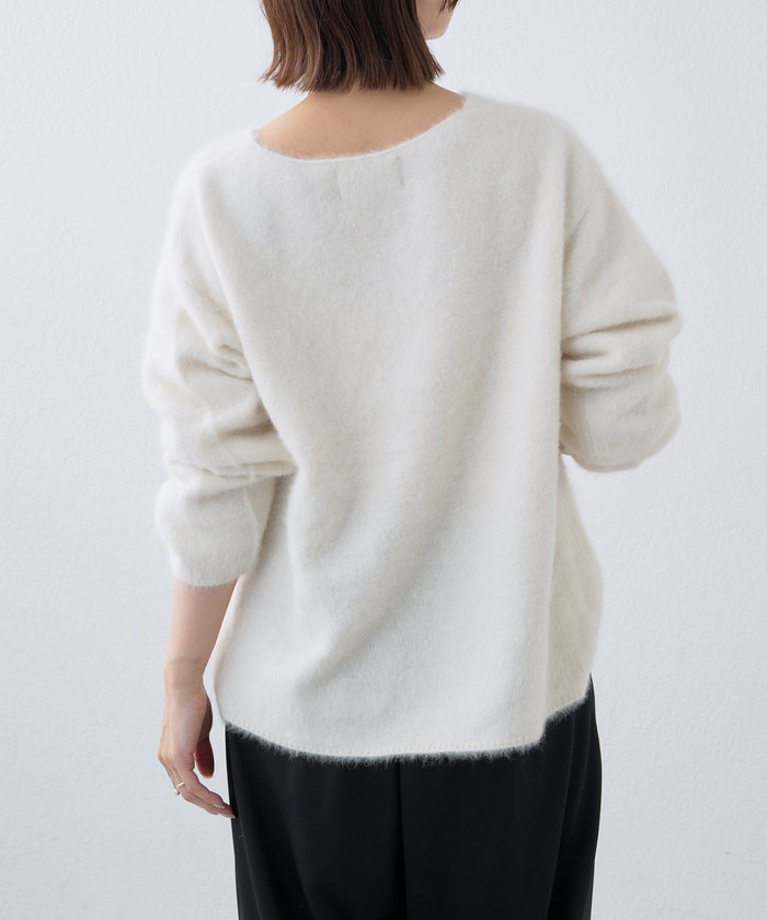 omekashi ファーカシミヤワイドニット omekashi ファーカシミヤワイドニット