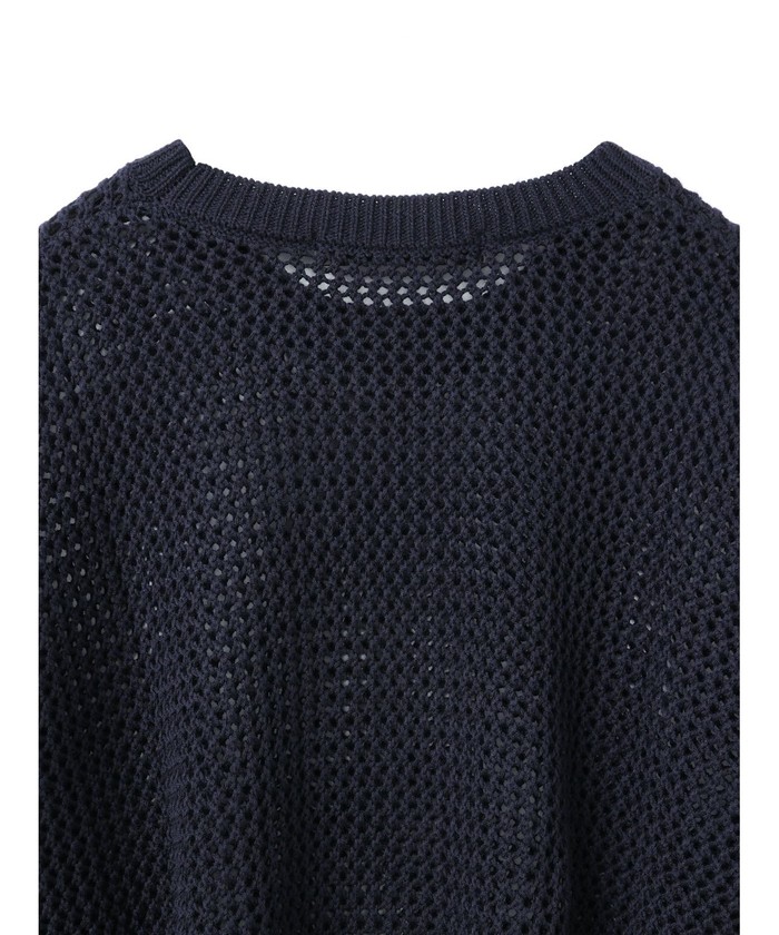 mizuiro ind メッシュクルーネックプルオーバー(508482853