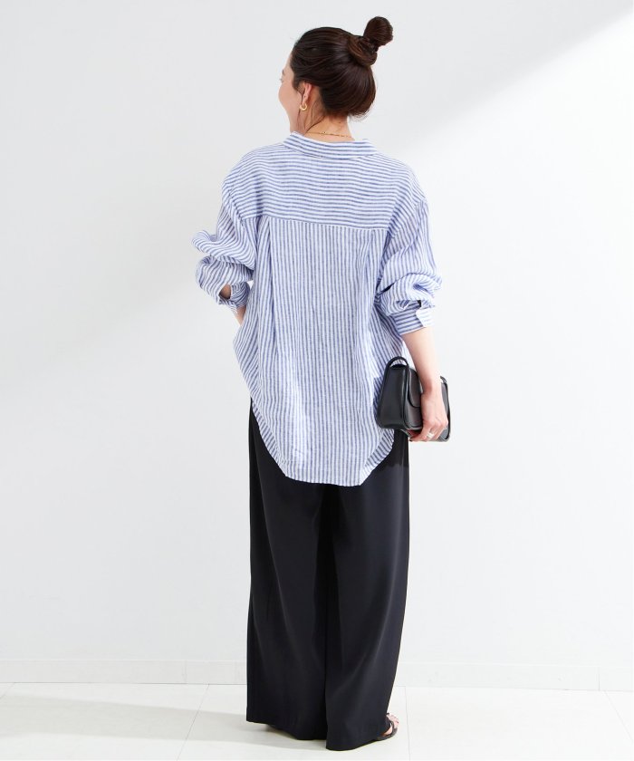 【完売品】bebeod ワイドタックパンツ 楽天市場】[ プチ ] タックワイドパンツ ストレート レディース