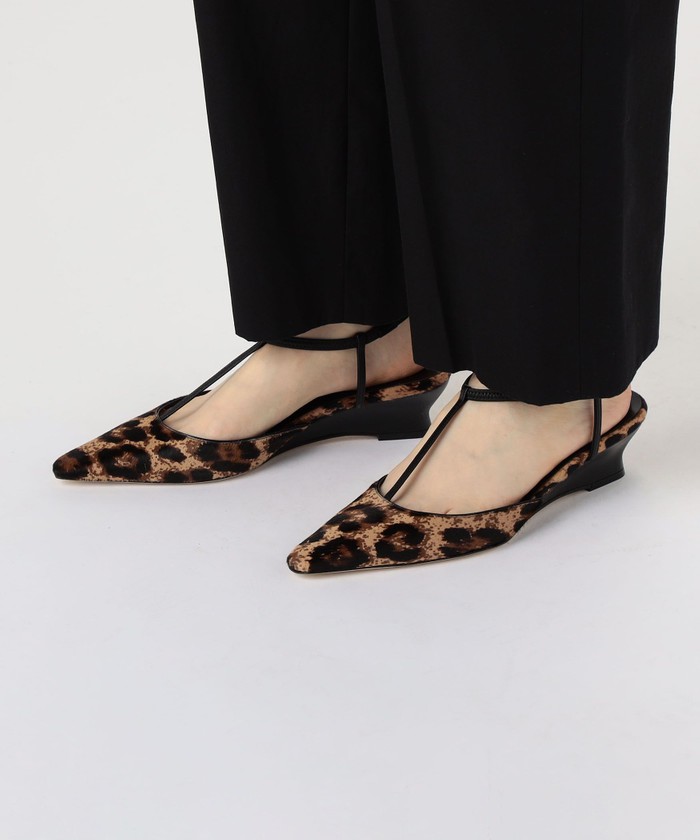 BRENTELLA LEOPARD ミュールパンプス(508483036) | TOMORROWLAND