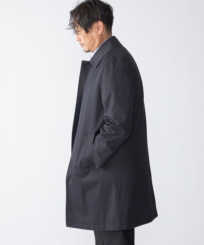 セール】SHIPS: VENTILE(R) コットン ステンカラー コート