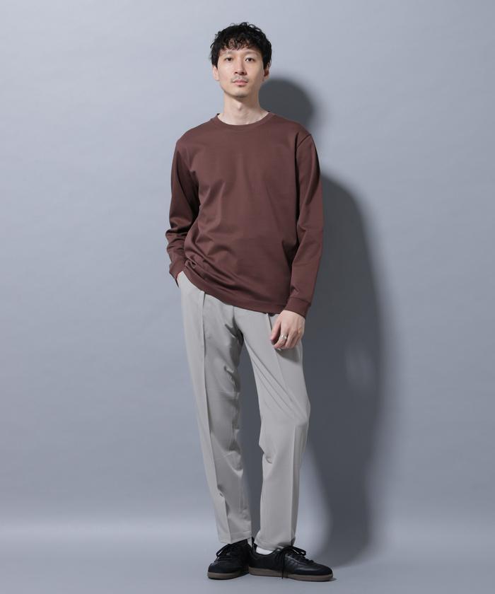 nano universe 長袖Tシャツ アンチスメルクルーネックTシャツ 長袖(508182802) | NANO