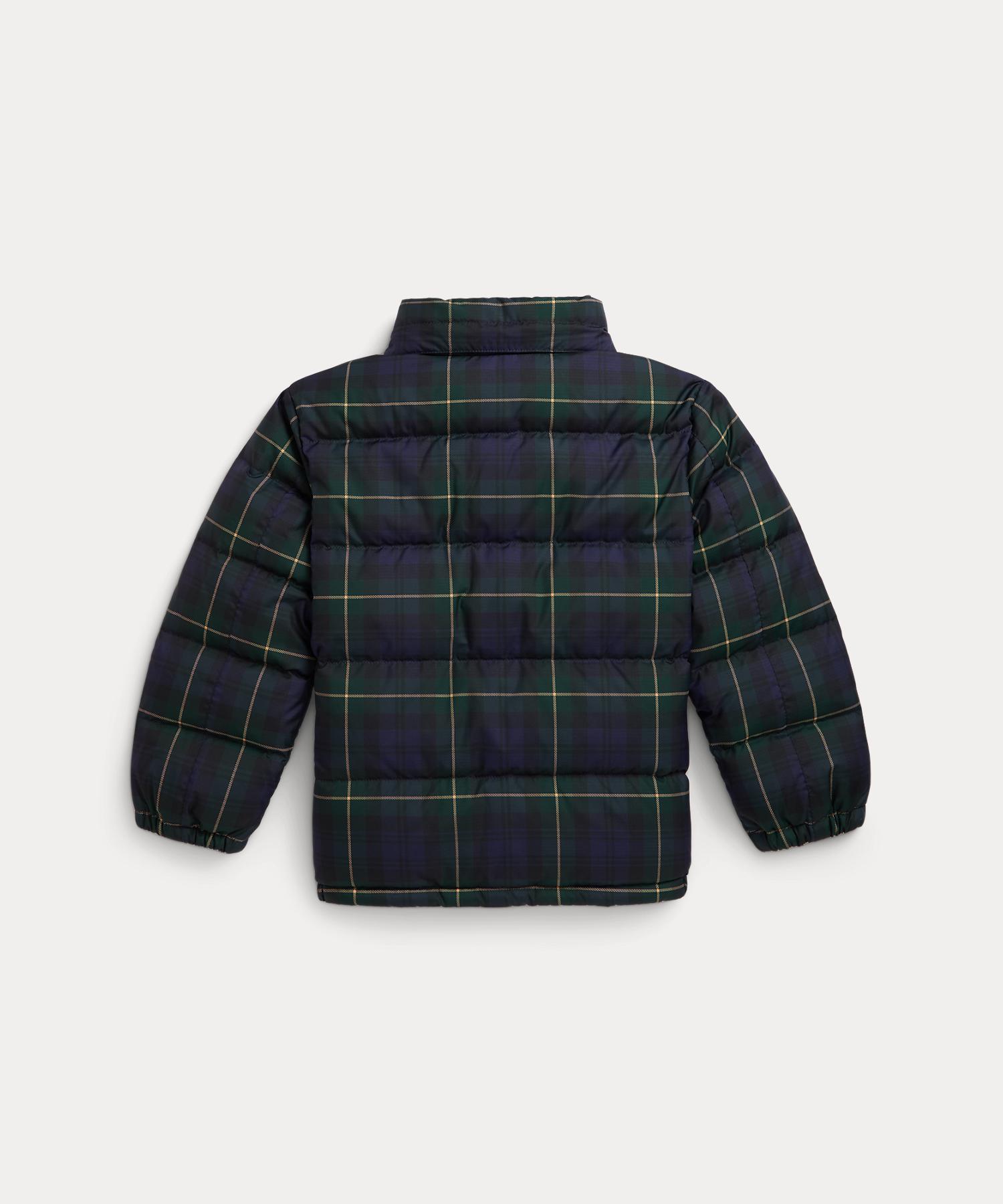POLOラルフローレン タータンチェック　ダウンジャケット　110 POLO RALPH LAUREN 新品 BOYS DOWN JACKET ポロ ラルフローレン