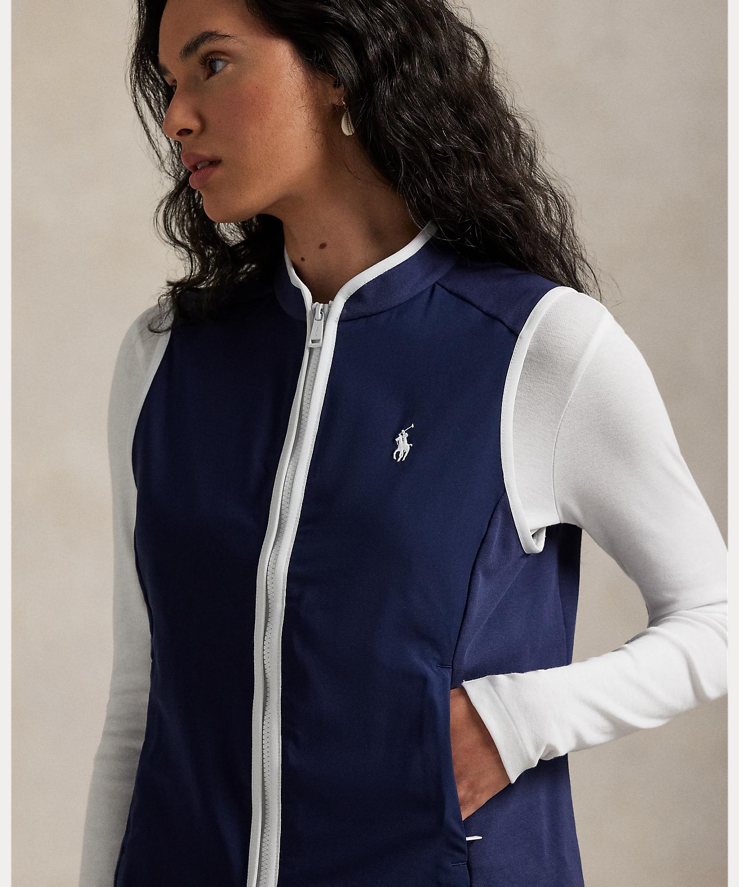 現行品 RLX RALPH LAUREN フルジップベスト ベスト ゴルフ RLX ハイブリッド フルジップ ベスト メンズ