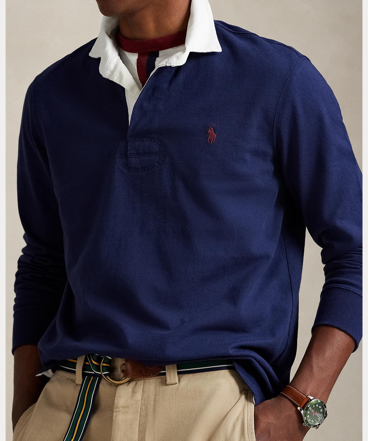 ラルフローレン　ザ アイコニック ラグビー シャツ　メンズM ポロ ラルフ ローレン POLO RALPH LAUREN アイコニック ラグビー