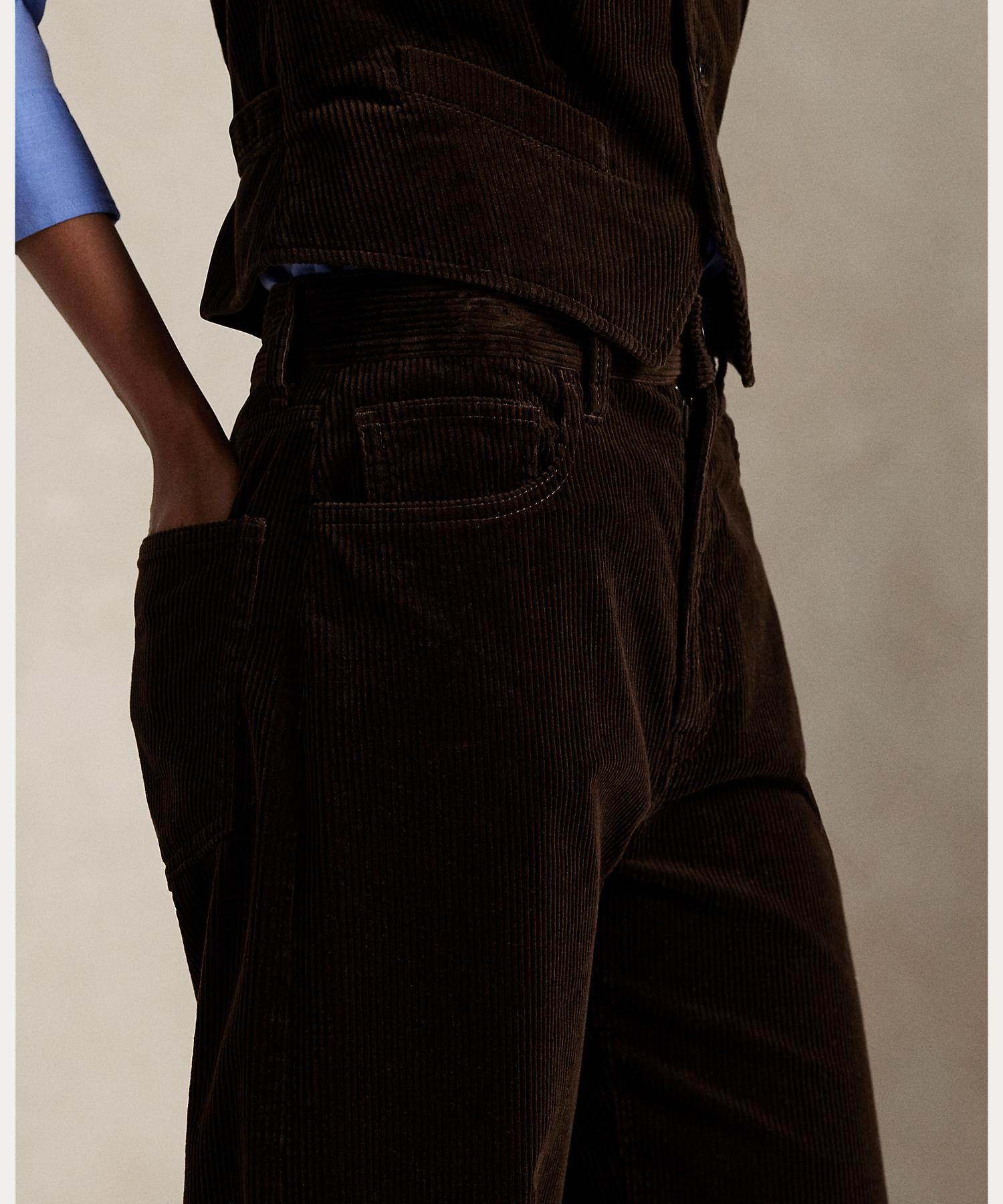 Polo Ralph Lauren コーデュロイ ワイドパンツ コットン コーデュロイ ワイドレッグ パンツ(508450423) | POLO