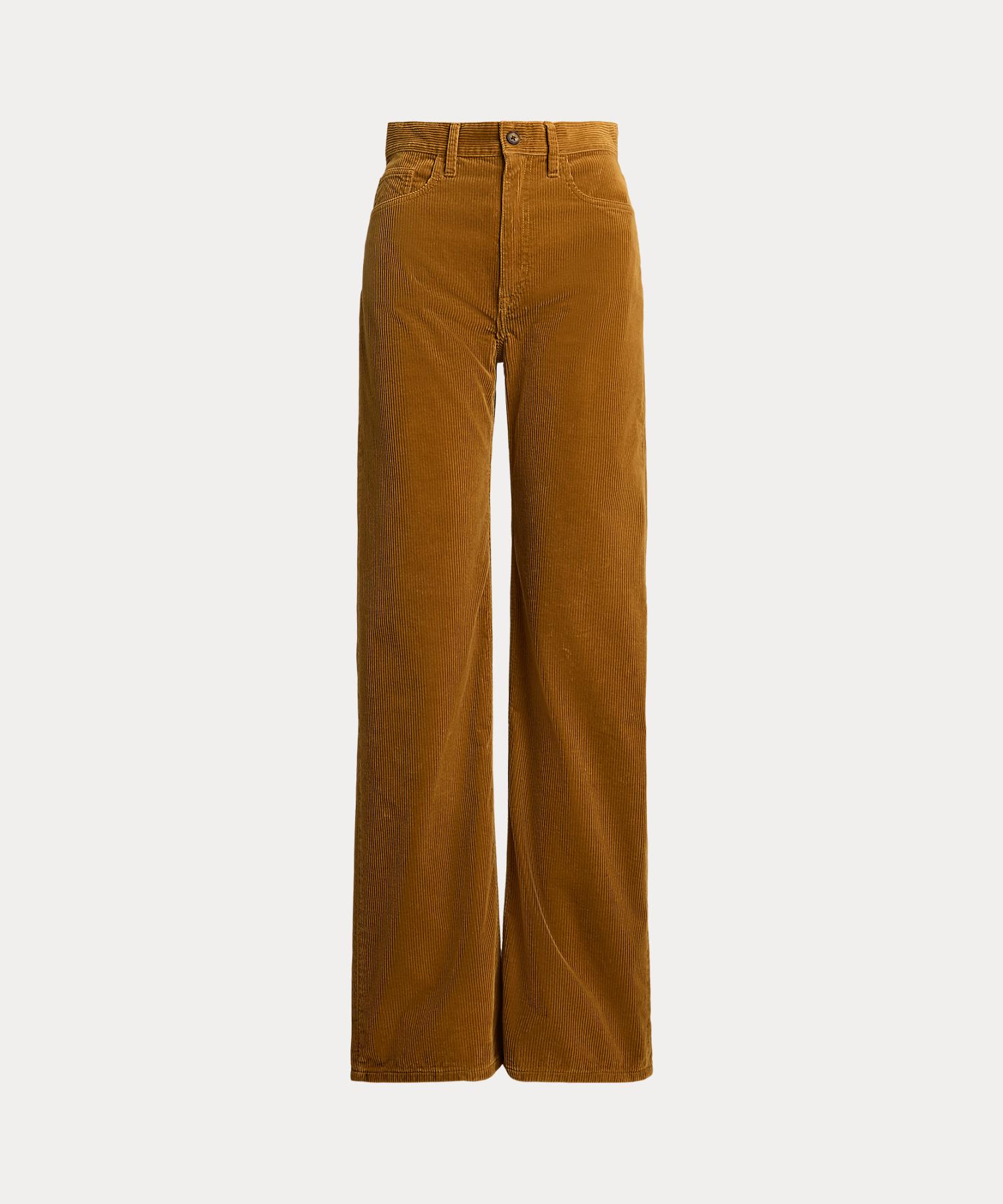 Polo Ralph Lauren コーデュロイ ワイドパンツ コットン コーデュロイ ワイドレッグ パンツ(508450425) | POLO