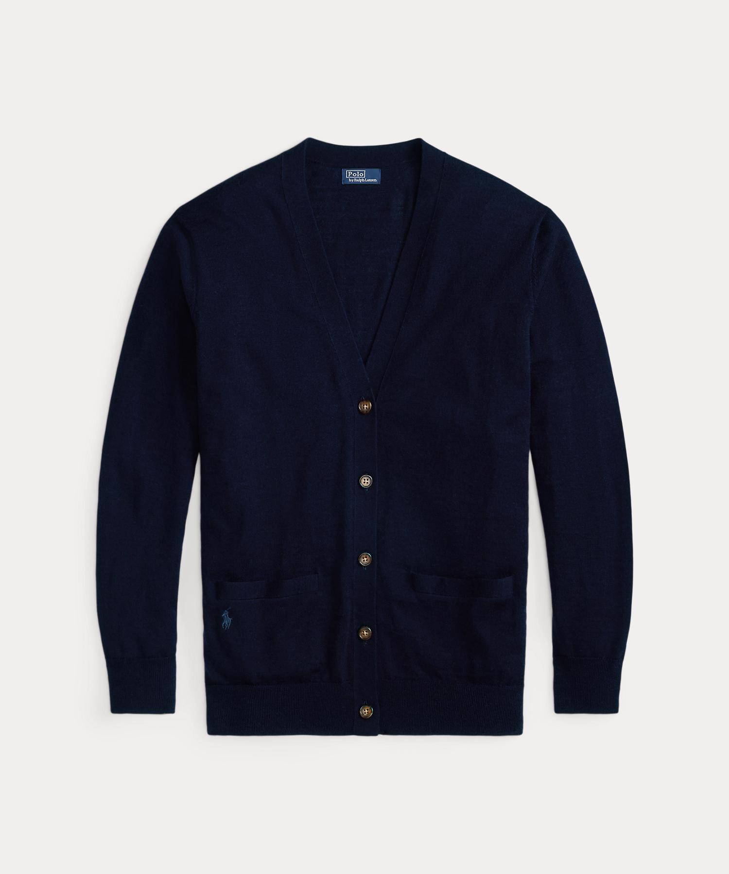 POLO Ralph Lauren カーディガン ベビー)ドッグエンブロイダリー コットン カーディガン
