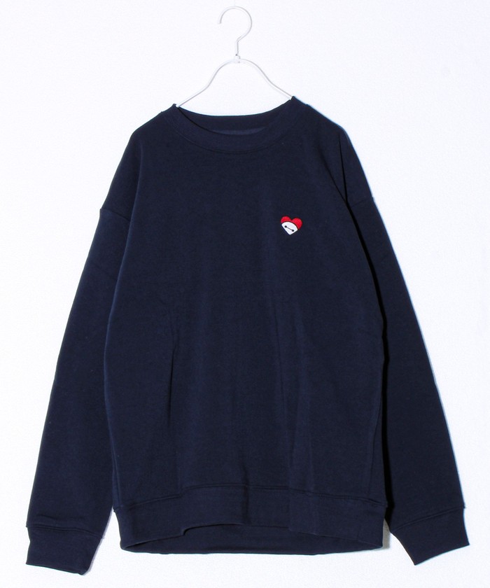 ミッキー＆ベイマックス】UNISEX サガラ刺繍 裏起毛スウェット
