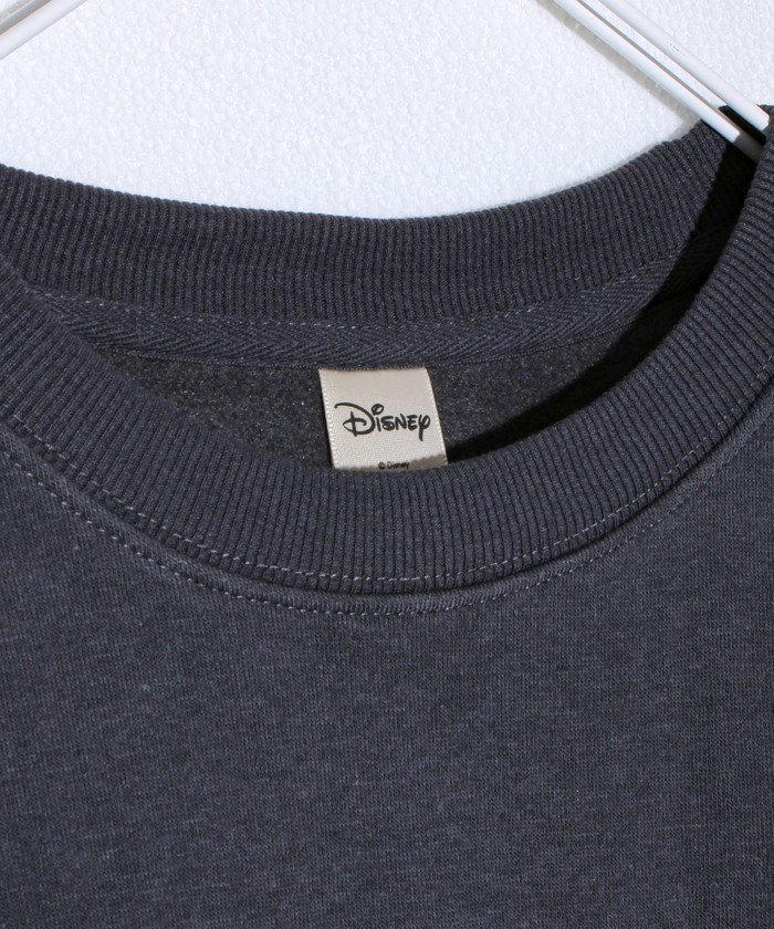 ミッキー＆ベイマックス】UNISEX サガラ刺繍 裏起毛スウェット