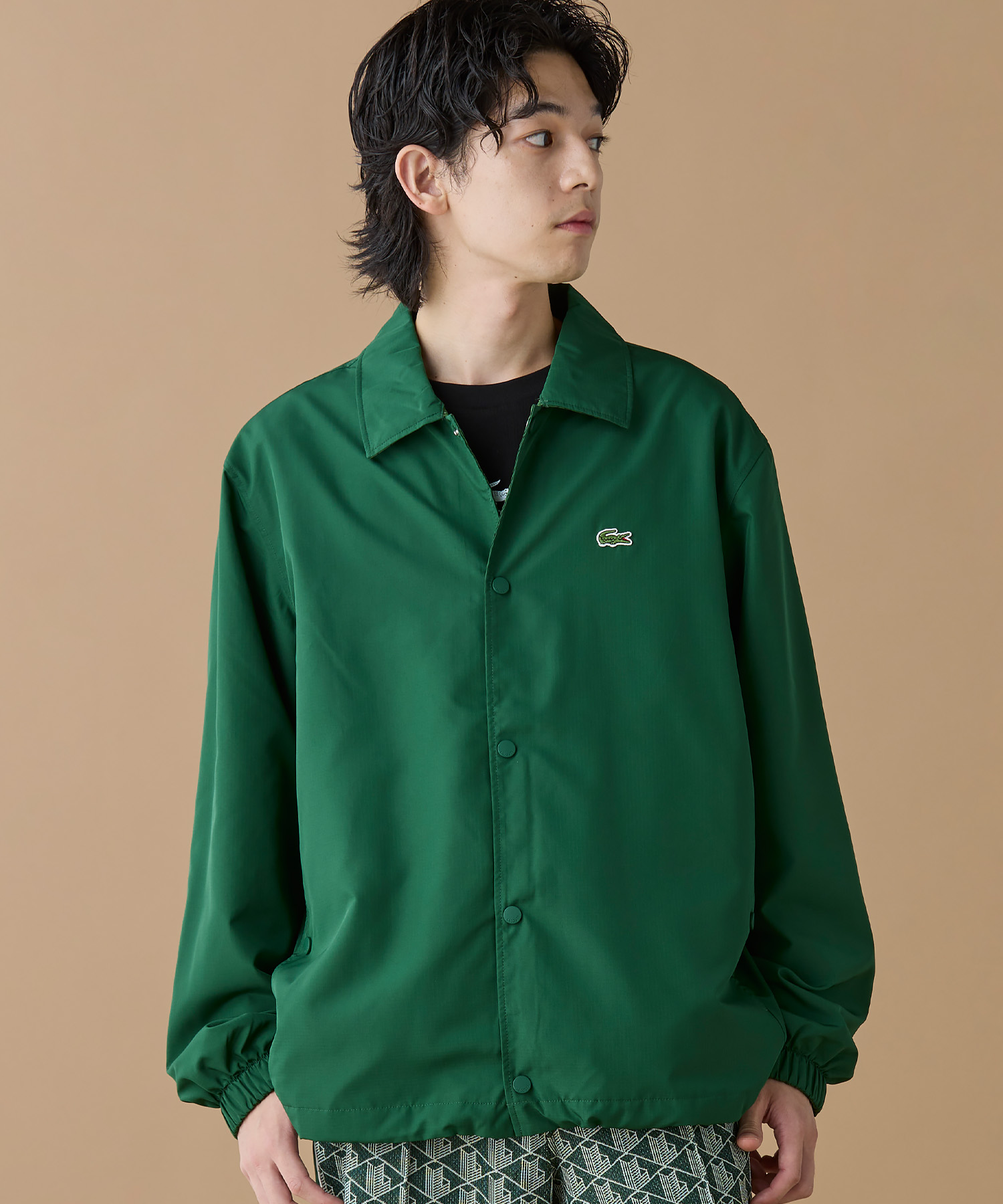 Lacoste リバーシブル　ジャケット コーチジャケット×バーシティ リバーシブルジャケット | LACOSTE