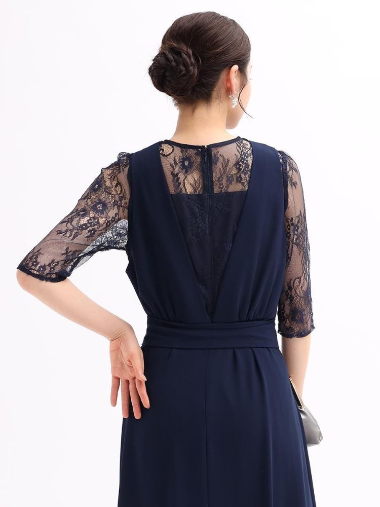 Rire Fete　オールインワン　オケージョン リルフェテ Rire Fete レースレイヤードオールインワン （ライト