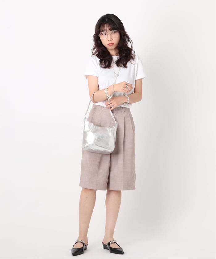 blancle mini wrinkle tote（ブラック） blancle/ ブランクレ】S.LEATHER Mini wrinkles tote（トート