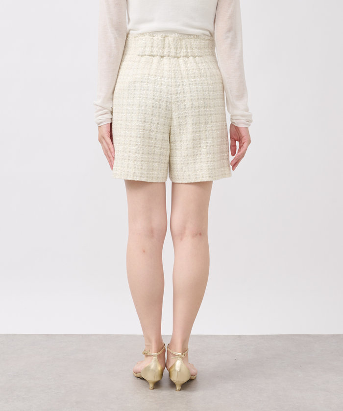 セール】【La boutique BonBon】ファンシーツイードショート