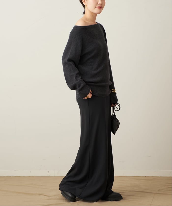 プラージュ　スカート　カーキ プラージュ Plage silk/linen long スカート （カーキ