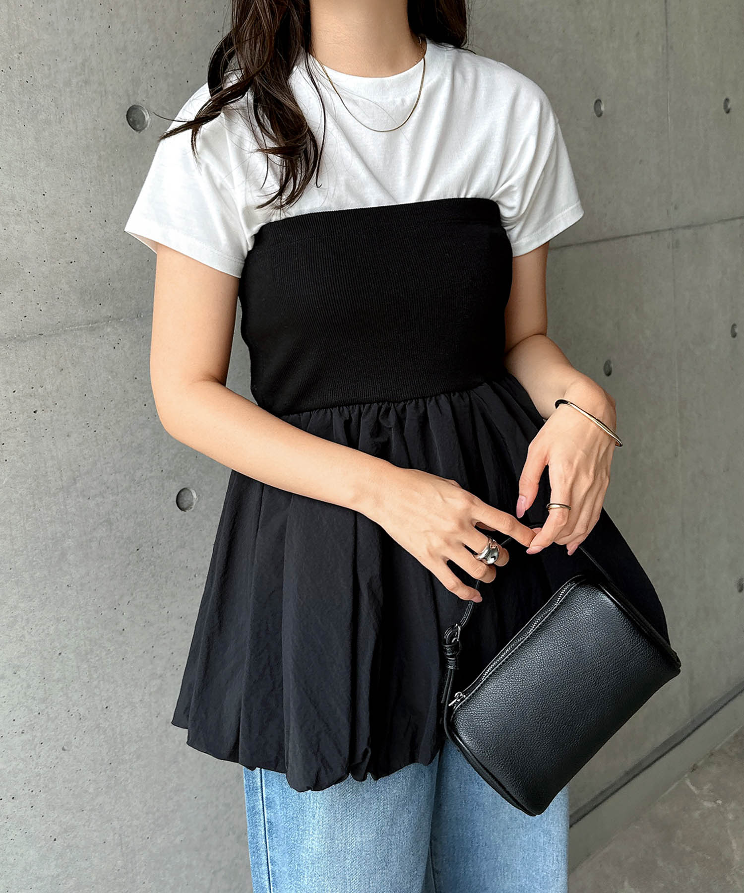 再値下げcygne ビスチェ Annie ペプラム ベアトップ 1サイズ黒 cygne ビスチェ Annie シーニュ ペプラム ベアトップ 1サイズ 黒