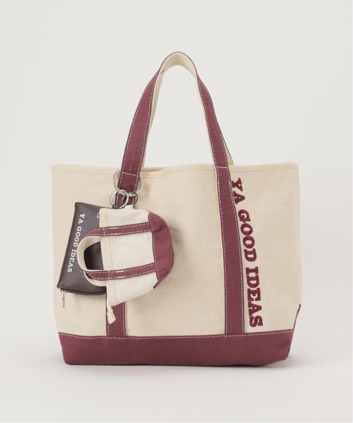 YA GOOD IDEAS BIG＆MINI TOTE M ブラック フレームワーク FRAMeWORK ≪予約≫YA GOOD IDEAS BIG＆MINI