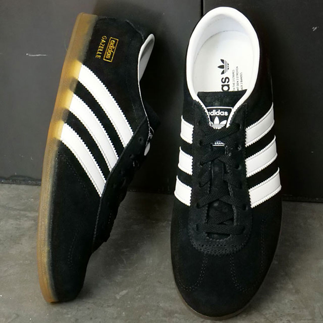 アディダス adidas GAZELLE LO PRO W コアブラック/フットウェア