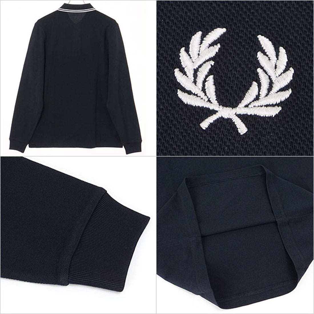 フレッドペリー FRED PERRY LONG SLEEVE TWIN TIPPED FRED PERRY