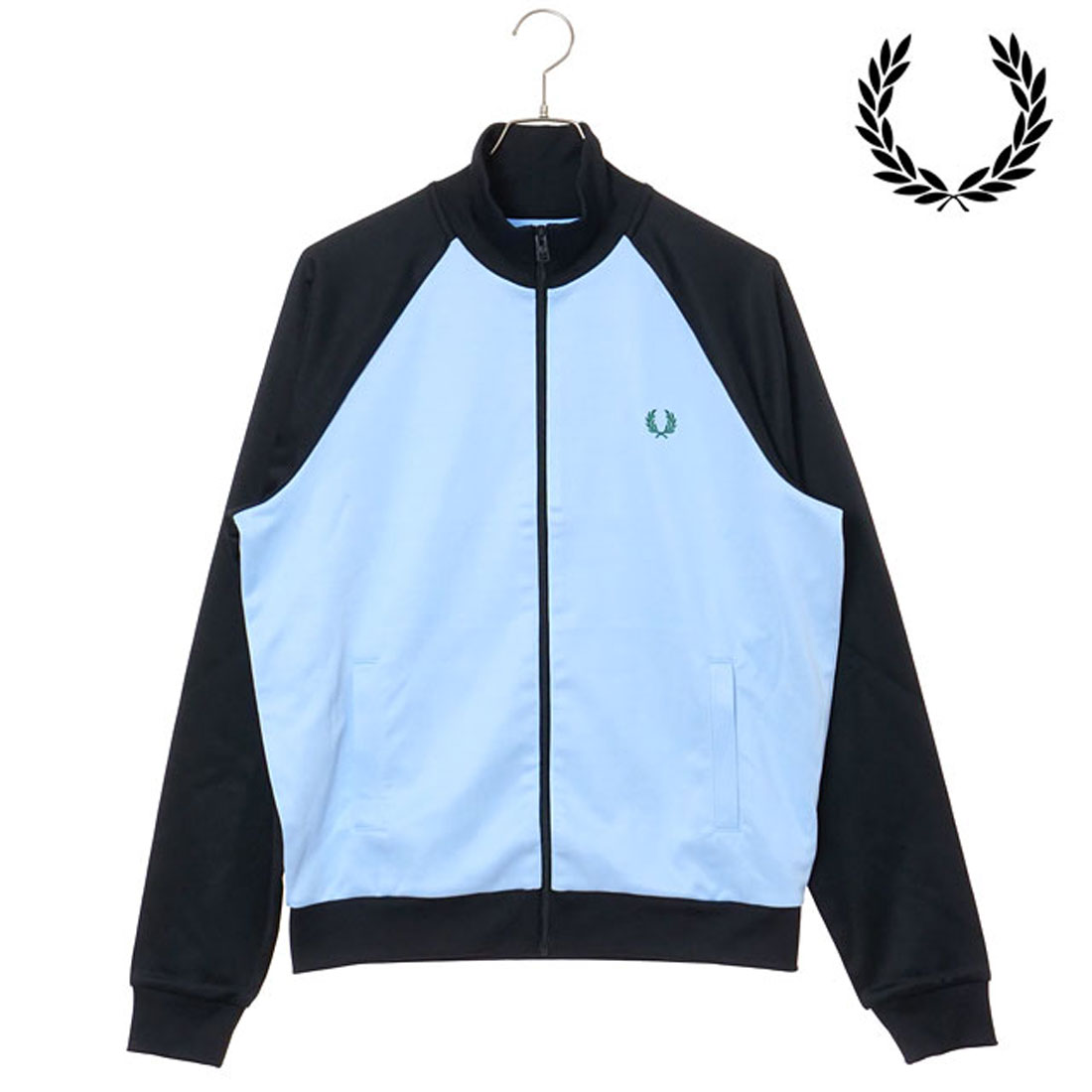 【美品】フレッドペリートラックジャケット　FRED PERRY フレッドペリー FRED PERRY CONTRAST SLEEVE TRACK JACKET TRACK