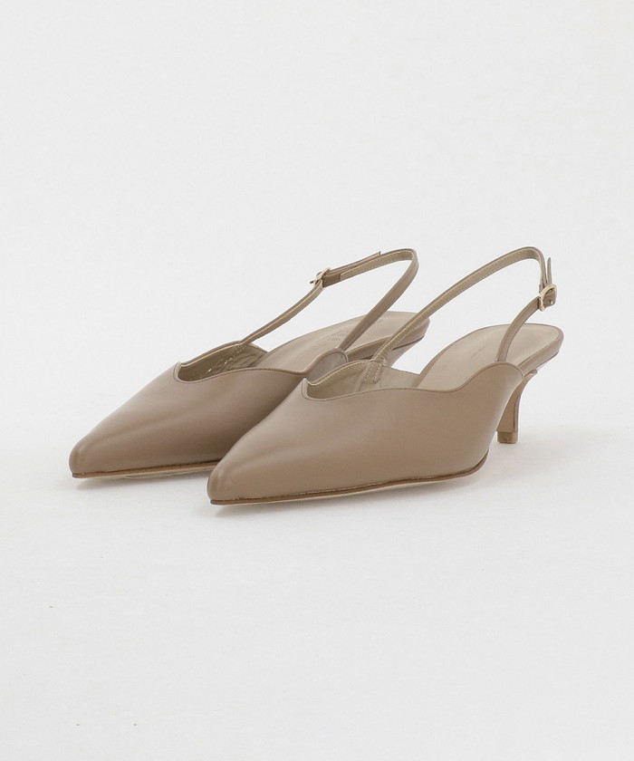 ウェーブラインバックベルト パンプス/ODETTE E ODILE ウェーブラインバックベルト パンプス45↑(508411684