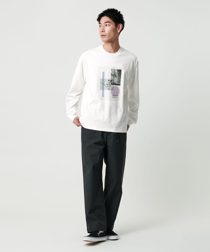 ナイロンdrow fitシャツ　ダークグリーン　Ｌ　新品 TW シアー チェック ボックス シャツ(508438689) | グリーン