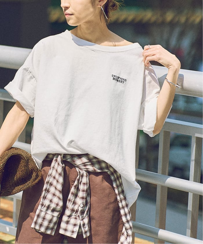 FRAMeWORK haru コラボTシャツ FRAMeWORK｜haru*FRAMeWORK コラボロゴTEE | Rakuten Fashion