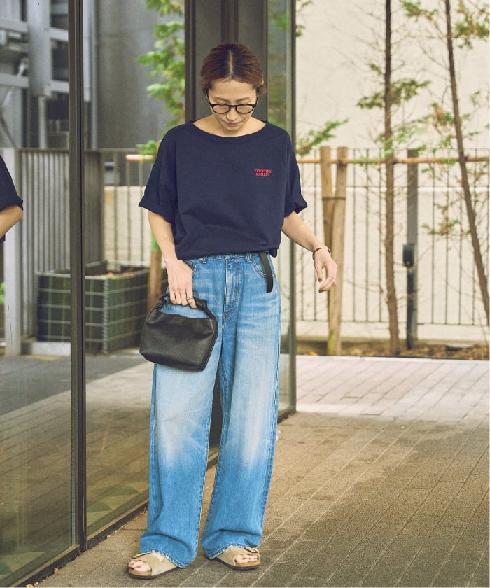 haru FRAMeWORK コラボロゴtee　美品 ≪追加予約≫haru×FRAMeWORK コラボロゴTEE 3(508487697