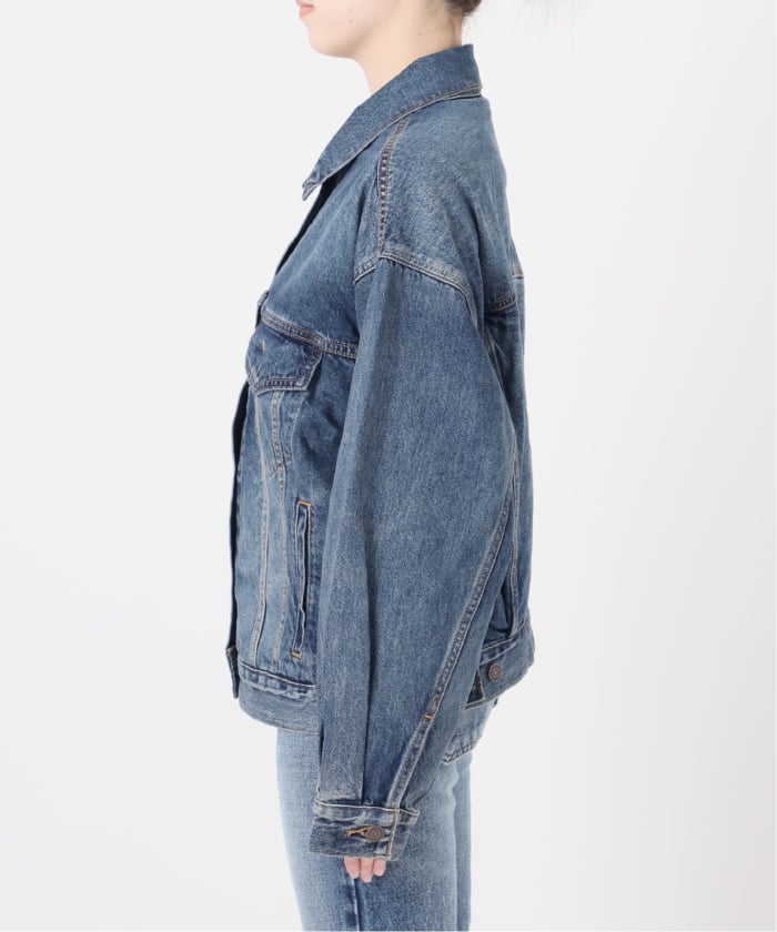 【JOURNAL STANDARD】 パール装飾Levi's リメイクGジャン JOURNAL STANDARD】 パール装飾Levi's リメイクGジャン