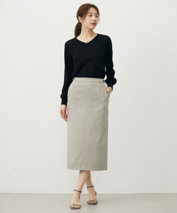 『新品』プラージ　silky ニットロングT plage（プラージュ）の「silky ニットロングT（ニット/セーター