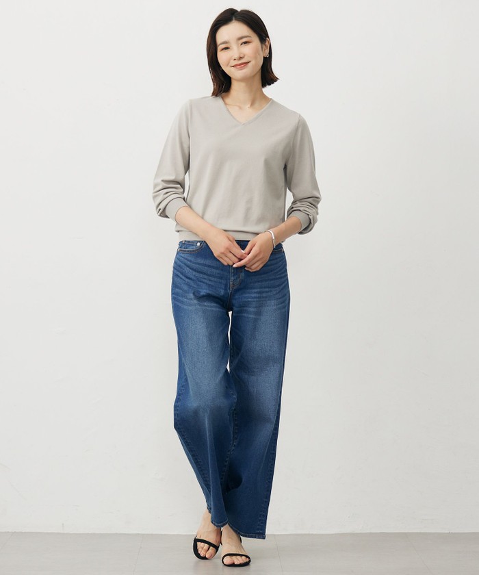 ロングシーズン着れる！深Vスウェット 楽天市場】【8％OFFクーポン対象】【50％OFF】SHINZONE