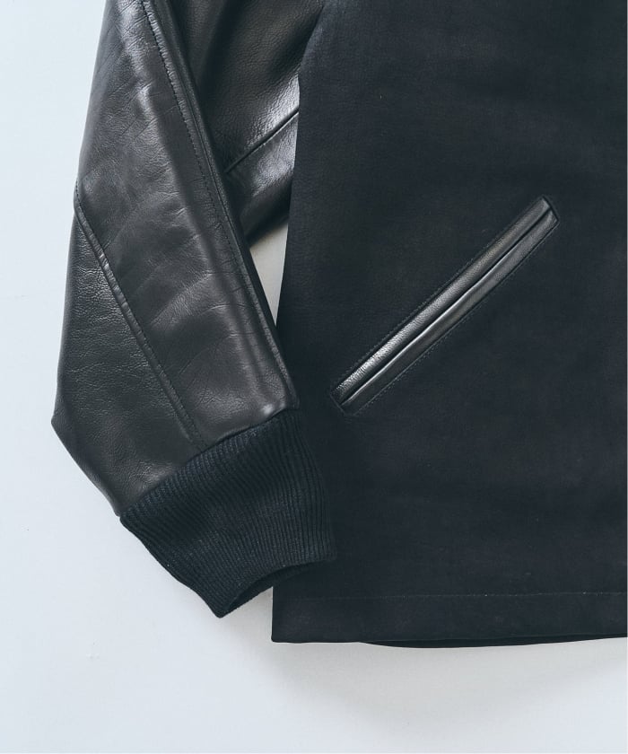 予約》【SKOOKUM / スクーカム】417別注 Leather AWARDブルゾン