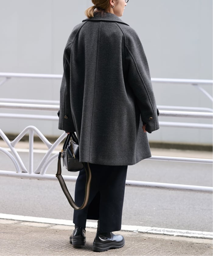 ≪WEB先行 / 追加予約≫ラムウールMIXシャルムバルカラーコート