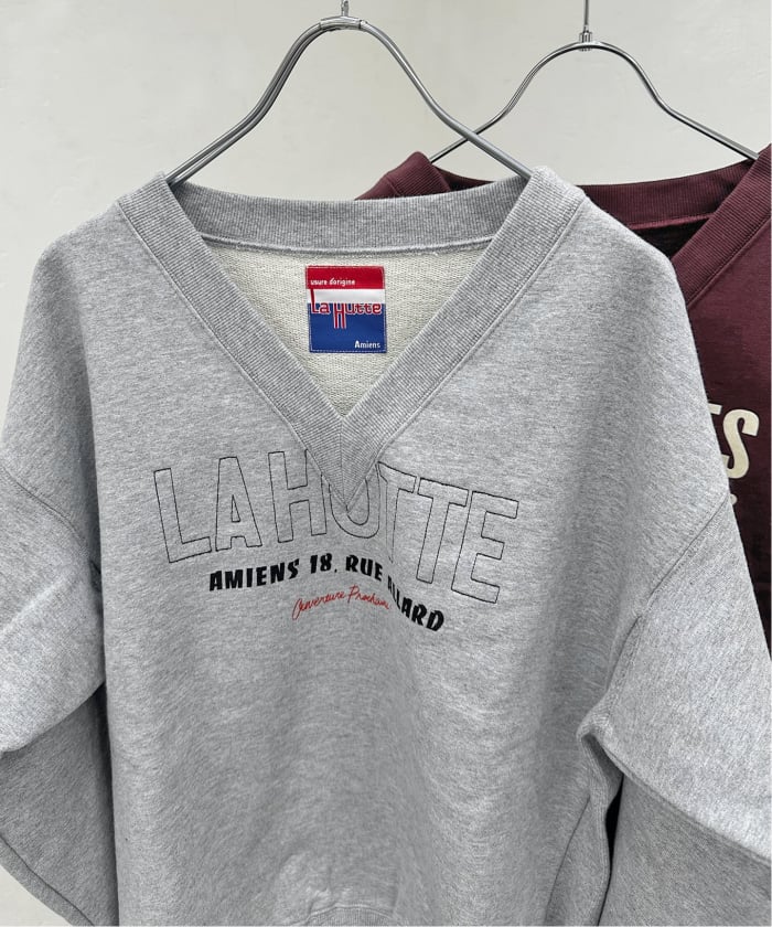 La Hutte / ラ・ユット　スウェット 予約》La Hutte / ラ ユット 別注クロップスウェット*(508489348