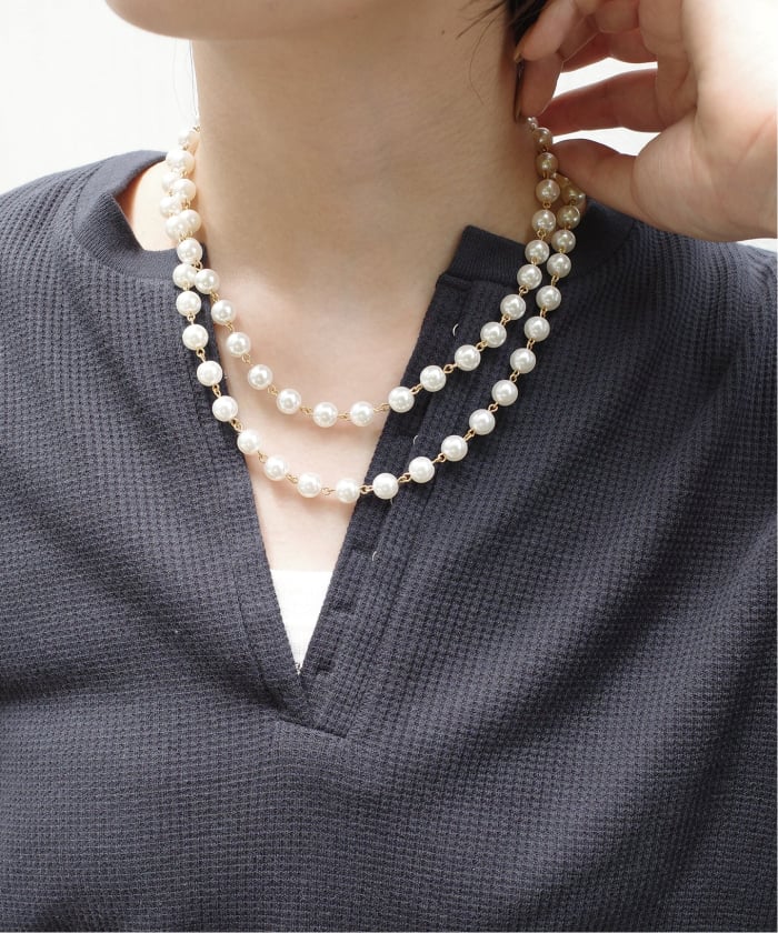 SLOBE IENA スローブイエナ パールロングネックレス SLOBE IENA（スローブイエナ）の「《追加》SLOBE IENA パール