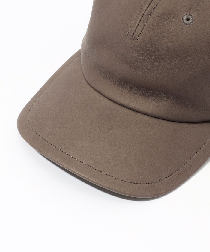 KIJIMA TAKAYUKI DEERSKIN TRUCKER CAP(508489927