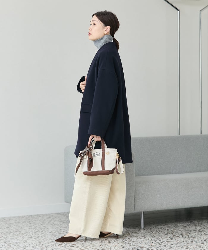 JOURNAL STANDARD SUPER140S/ コクーンコート 追加予約》SUPER140S/GIOLICA コクーンコート(508478189